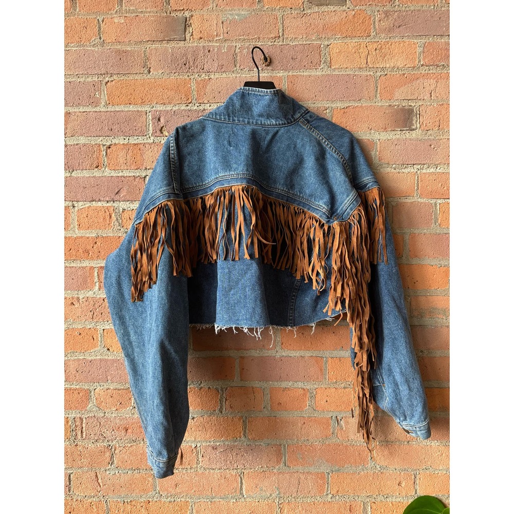 Denim Reworked Jacket - Picture 6 of 9